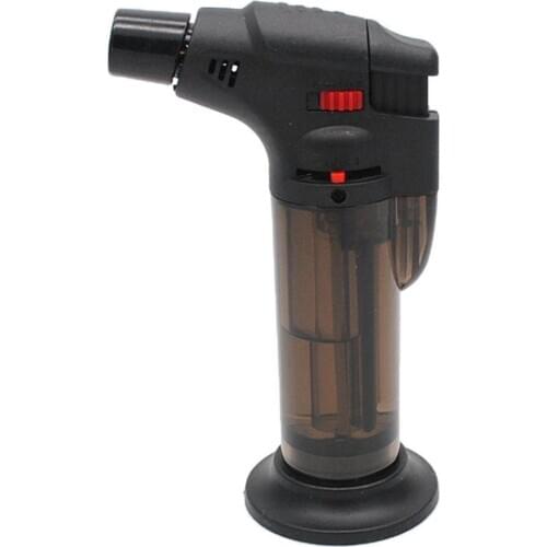 Outdoor BBQ Lighters Windproof Refillable Jet Torch Lighter Gas Flame Start Tool Baking Barbecue Home Kitchen Lighter no Gas