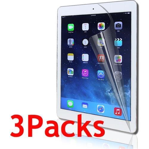 3PCS soft PET PE Screen Protector films For Samsung galaxy tab S6 lite 10.4 S5E S4 S3 S2 S 8.0 8.4 10.1 10.5 protective films