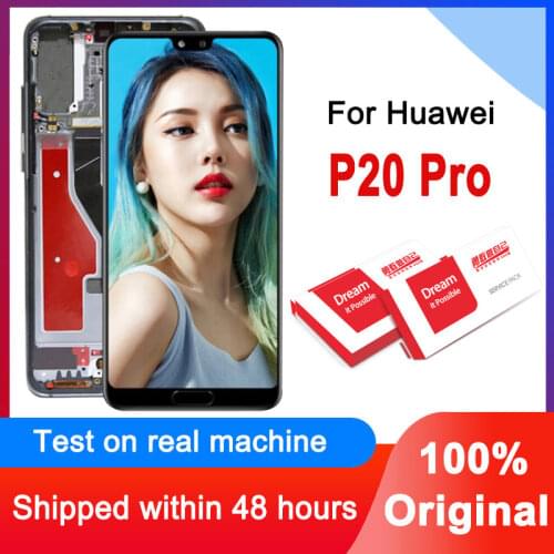 100% Original 6.1'' OLED Display For Huawei P20 Pro LCD Touch Screen Digitizer Assembly For CLT-L09 CLT-L29 CLT-AL01 Model