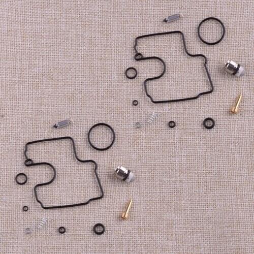 2 Sets Carburetor Carb Repair Rebuild Kits Motorcycle Fit for Suzuki SV650/ S/ SU/ U 1999 2000 2001 2002