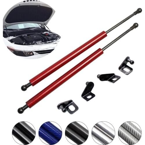 For CHEVROLET MALIBU 2016-2020 2pcs Car Accessories Front Bonnet Hood Modify Gas Struts Lift Support Shock Damper Absorber
