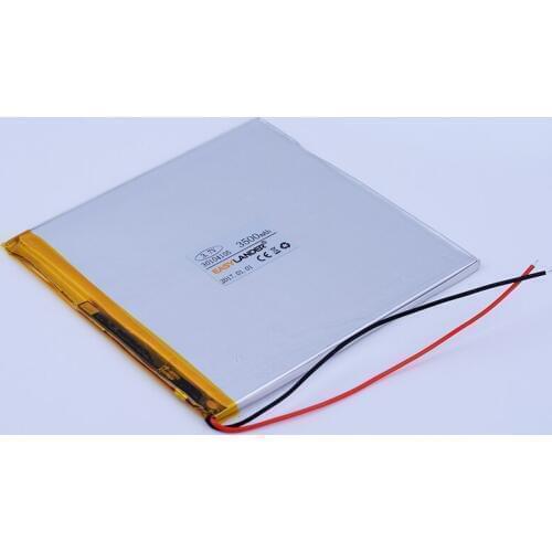 30104105 3.7V 3500mAh Rechargeable li Polymer Li-ion Battery For mobile power DIY computer DVD Notebook Tablet PC E-book