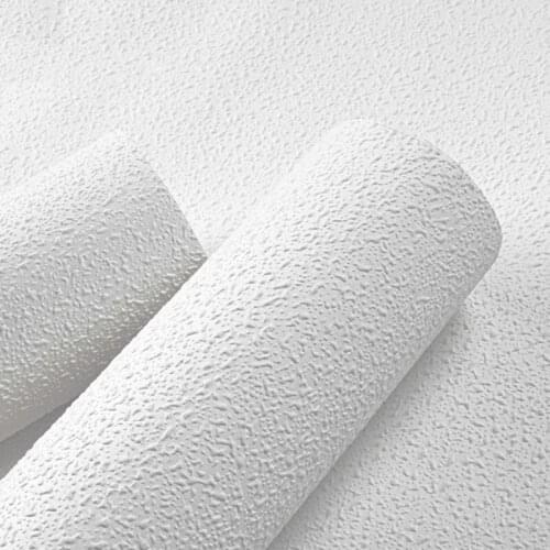 3D Non-woven Wallpaper Thicken Solid Color Wall Sticker Self Adhesive Contact Paper Decor for Living Room Background Bedroom