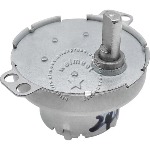 DC3V 5V 6V 12V 24V JS-50T POM Plastic Gear Gearbox Speed Reduction Gear Motor Single Flat Shaft