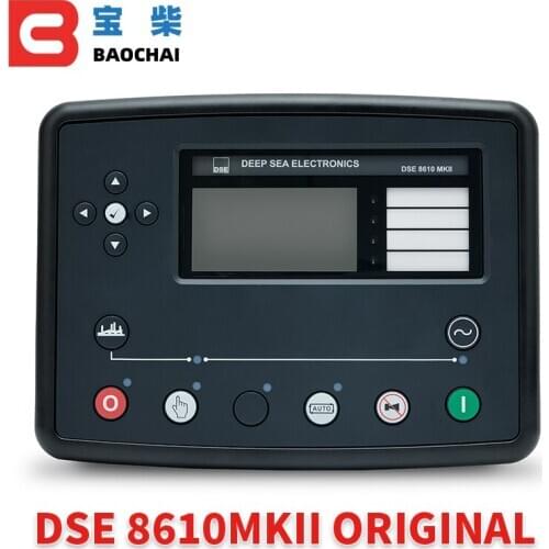 Diesel Generator Controller Synchronization Module DSE 8610MKII DSE8610 MKII Original UK LED Control Pannel
