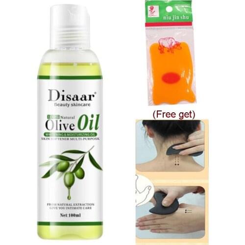 Disaar Olive Oil Body Face Massage Essential Oil Moisturizing Whitening Improve sleep Relaxation Oil Control Skin Care