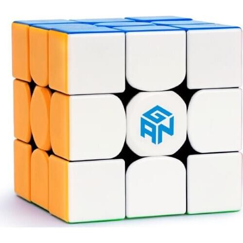 GAN 354 V2 M 3x3 GES Magnetic Magic Cube 54mm Stickerless Cubo Magico Professional Speed Puzzle WCA Cubes Smooth Stable Toy Gan