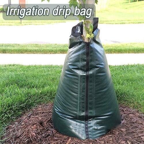 20 Gallon Irrigation Drip Bag Tree Drought Preventions Watering Tree Bag PE Woven Bag Tree Soaking Device SAL99