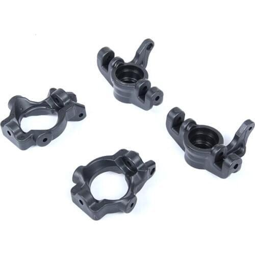 Front Hub Carrier Set Fit for 1/5 Losi 5ive-t Rovan LT King Motor X2