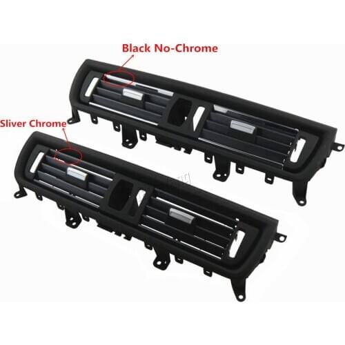 LHD Car Air Heater Vent Front Console Center Gril Dash AC For BMW F10 F11 F18 For BMW 5 Series 520 523 525 528 530 535