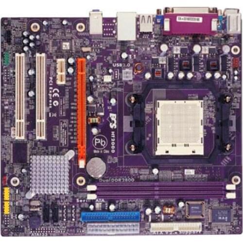 Original motherboard for ECS GeForce6100SM-M Socket AM2 DDR2 NF6100-405 Desktop motherboard Free shipping