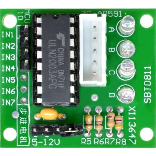 ULN2003AN ULN2003 Stepper Motor Driver Module Board For Arduino 28BYJ-48 5V 12V High Power Development System Board