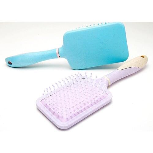 50% Hot Sale Hair Health Care Woman Massage Relax Large Padded Comb Hairbrush Styling Tool