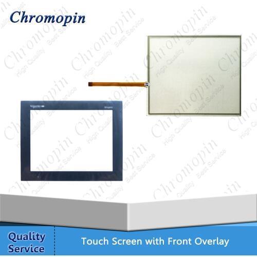 HMIGT05310 HMI GT05310 HMIGT05315 HMI GT05315 Schneider Touch Panel Screen Sensor with Overlay Film Brand New Digitized Replace