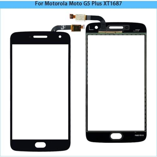 10PCS New G5 Plus TouchScreen For Motorola Moto G5 Plus XT1687 XT1684 XT1685 Touch Screen Panel Digitizer Sensor Front Glass