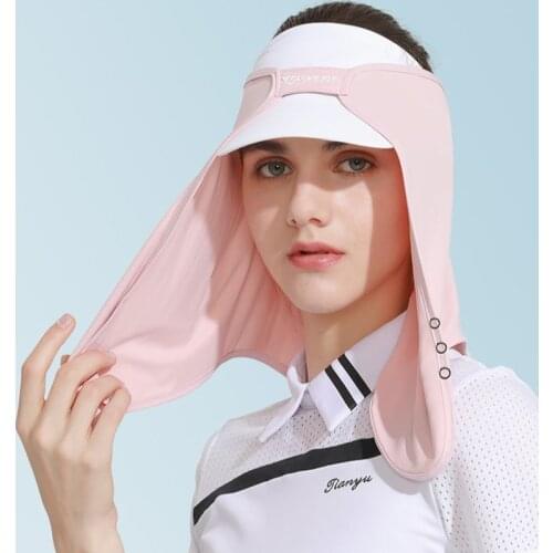 Sun UV Protection Ice Silk Head Scarf Sunshade Breathable Neck Guard Cycling Cap Outdoor Sports Bandana Deco