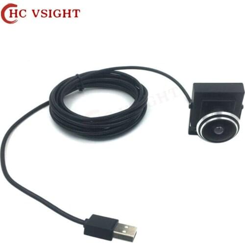 Wide-Angle HD 1080P 30Fps 1.78MM Lens USB Camera Free Drive Plug-And-Play Small Household Cat Eye Camera