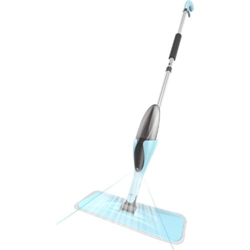 New Spray Mop Multifunctional Window and Floor Cleaning Household Tool Microfiber Aluminum Handle Living Balcony Bathroom