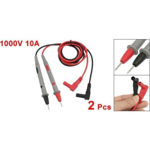 SODIAL(R) Digital Multimeter 1000V 10A Test Lead Cable Probe 2 Pcs