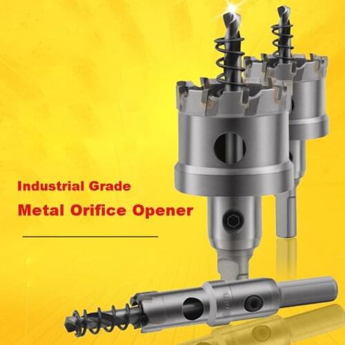 Drill Steel Opener Iron Plate Drilling Bit Stainless Steel Alloy Hole Opener Iron Plate Reaming Drill Bit Diameter60-100