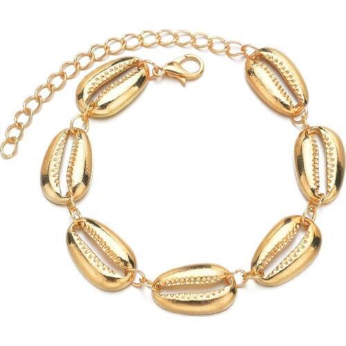 Bohemian Anklets 2019 New Women Gril Shell Chain Bells Metal Anklet Ankle Bracelet Foot Jewelry Beach Best Gift