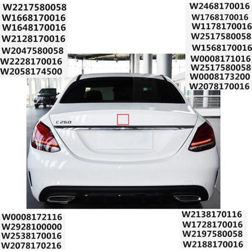 Star Logo Emblem Badge for A C E CLA GLC Class 3 Pins with Original Arc W212 W222 W221 W176 W204