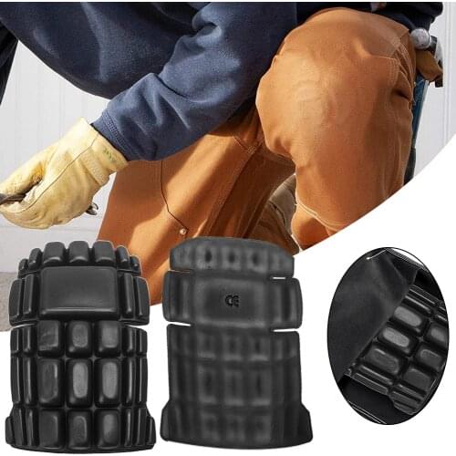 1pair EVA Factory Pain Relief Crashproof Construction Site Insert Type Comfortable For Working Trouser Knee Pad Leg Protection
