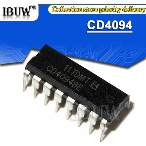 100PCS CD4094BE DIP16 CD4094 DIP-16 CD4094BD DIP