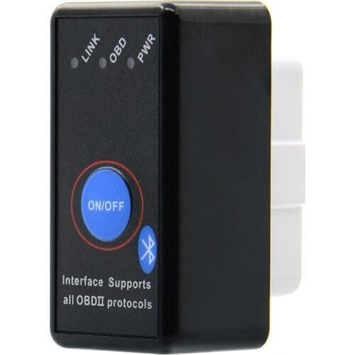 2019 Mini Eml327 V1.5 Bluetooth OBDII Adaptor Car Auto Diagnostic Scanner for Android/PC Automotive Scanner Elm 327 V1.5 Version