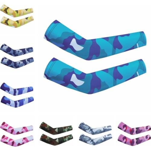 2021 Cycling Arm Warmer Men Summer MTB Bike Arm Sleeve UV Protection Outdoor Breathable Basketball Bicycle Baseball Arm Sleeves