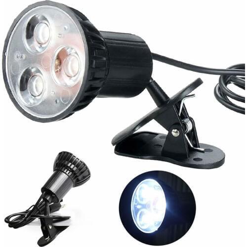 Clip-on New USB Flexible Mini Book Light Lamp Super Bright 3 LED Swivel #K4U3X# Dropshipping