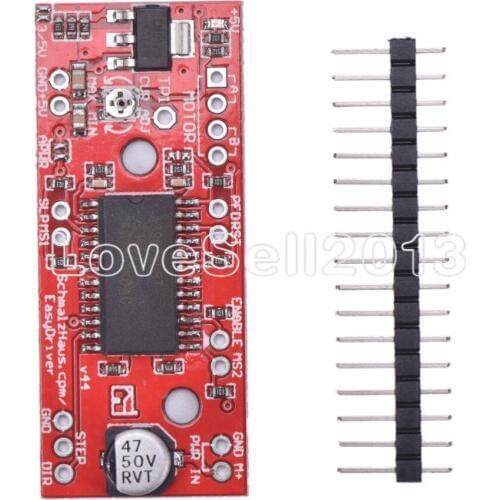 5Pcs/Lot EasyDriver Shield Stepping Stepper Motor Driver V44 A3967 For Arduino Support 4/6/8 Wire Steppers 7V-30V Wholesales