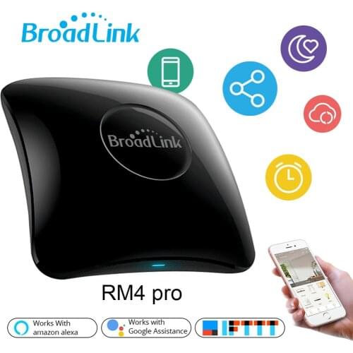 IR RF 433Mhz Broadlink RM4 Pro WIFI Remote Controller Sensor HTS2 Smart Home Automation Compatible Alexa Assistant Homekit