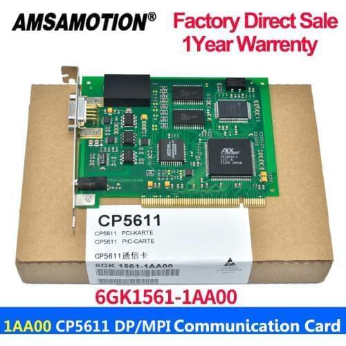 CP5611 PCI PROFIBUS MPI PPI Card 6GK1561-1AA00 Communication Card 6GK 15611AA00 For Siemens S7-200 300 400PLC 1Year Warrenty