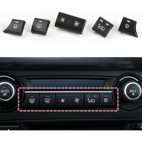 Air Conditioning Button Air Volume Fan Speed Button Switch For BMW X5 E70 X6 E71 Inner Cycle Switch Windshield Button Switch