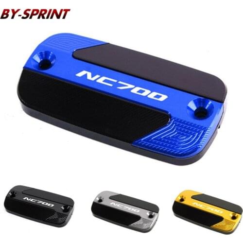 Motorcycle CNC Aluminum Front Brake Fluid Reservoir Cap Tank Cover With Logo For Honda nc700 S/X NC700S NC700X 2012-2019