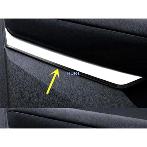 Stainless Steel For Hyundai ix35 2018 Interior Door Panel Frame Cover Armrest Molding Trims Garnish Protector Car Accessories