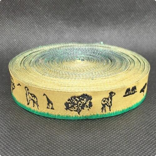 New 2014 lace 5/8' 16mm 10yard/set 100% polyester computer woven jacquardribbon selling with wild