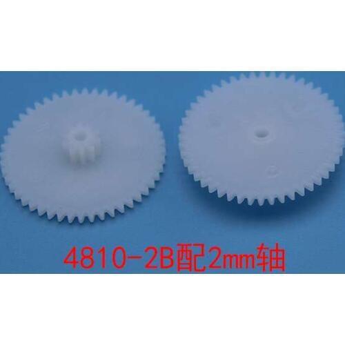 Double Gear Reduction Plastic Bevel Gears 0.5 Module Diy Toy Model Children Kid Car Accessories Tools Hot Sale 2021