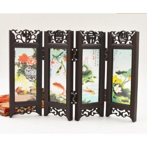 Handicrafts with Chinese characteristics, Zhang Da Qians landscape paintings, small screen ornaments #465