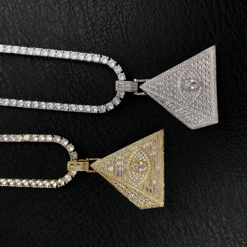 Iced Egyptian Pyramid Eye of Horus