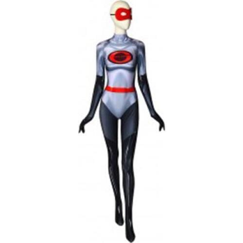 The Incredibles 2 Elastigirl V2 Printing Superhero Costume Spandex 3D Print Halloween Cosplay Zentai Suit Custom Made