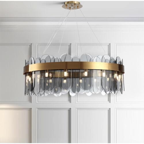 Nordic Style Apartment Bedroom Crystal Chandelier Creative Designer Art Gallery Restaurant Bar Light Fixture Luminaire