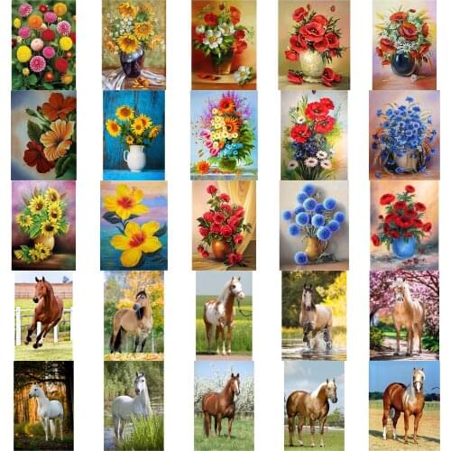 Vase bottle in vase cross stitch kit people 18ct 14ct UNprinting11ct count canvas stitches embroidery DIY handmade needlework
