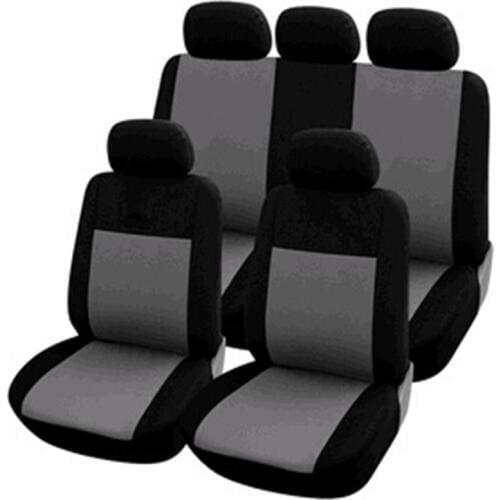 2017 Hot sale Soccer Ball Style Jacquard Full Car Seat Covers Set Universal Fit Most Car Cases Interior Accessories Seat Covers