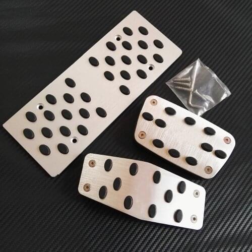 TTCR-II Accessories For Chevrolet Malibu AT Automatic Gear Accelerator Brake Pedal Pedales Stickers Styling Covers Plates Pads