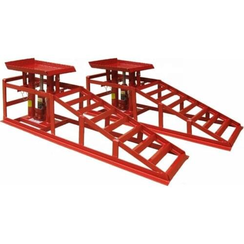 Car Lift Auto Oil Changer Bracket Maintenance Chassis Elevation Bracket 2 Tons Hydraulic Maintenance Ramp CN