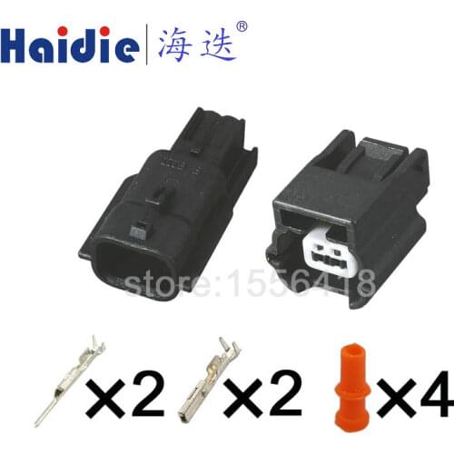 5sets electrical 2pin male&female clip cable connectors 7282-8851-30 7283-8851-30