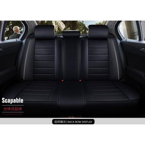 Rear seat only car seat cover For kia sportage 2011 2015 rio 3 4 carens carnival cerato ceed optima seats accessories