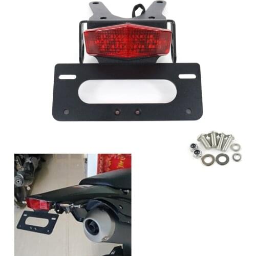 Tail Tidy License Plate Holder with LED Light Fit For Honda CRF250L CRF250M 2013-2021 CRF250 Rally 2017-2021 Fender Eliminator